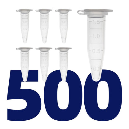 AYINLAB Polypropylene Microcentrifuge Tubes 1.5ml - 500pcs
