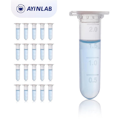 AYINLAB Polypropylene Microcentrifuge Tubes 2ml - 500pcs